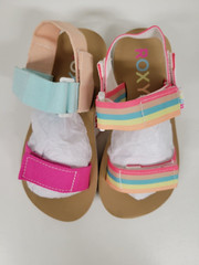 (Mismatched Color): Roxy Kids Rainbow Sandals Youth Size 1 Sample
