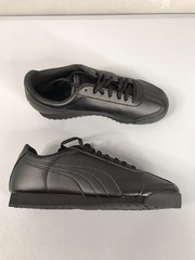 PUMA Roma Basic Jr Black Sneakers Youth Size 6C Unisex Athletic Casual New