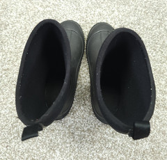 Original Muck Boot Company Kids Sz 2 Waterproof Neoprene Rubber Rain Boots Black
