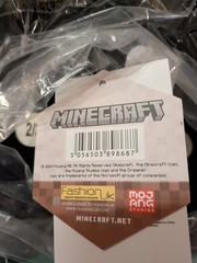 CROC Style Minecraft Unisex Warm Clogs with Fleece Inserts Size 4/5 US