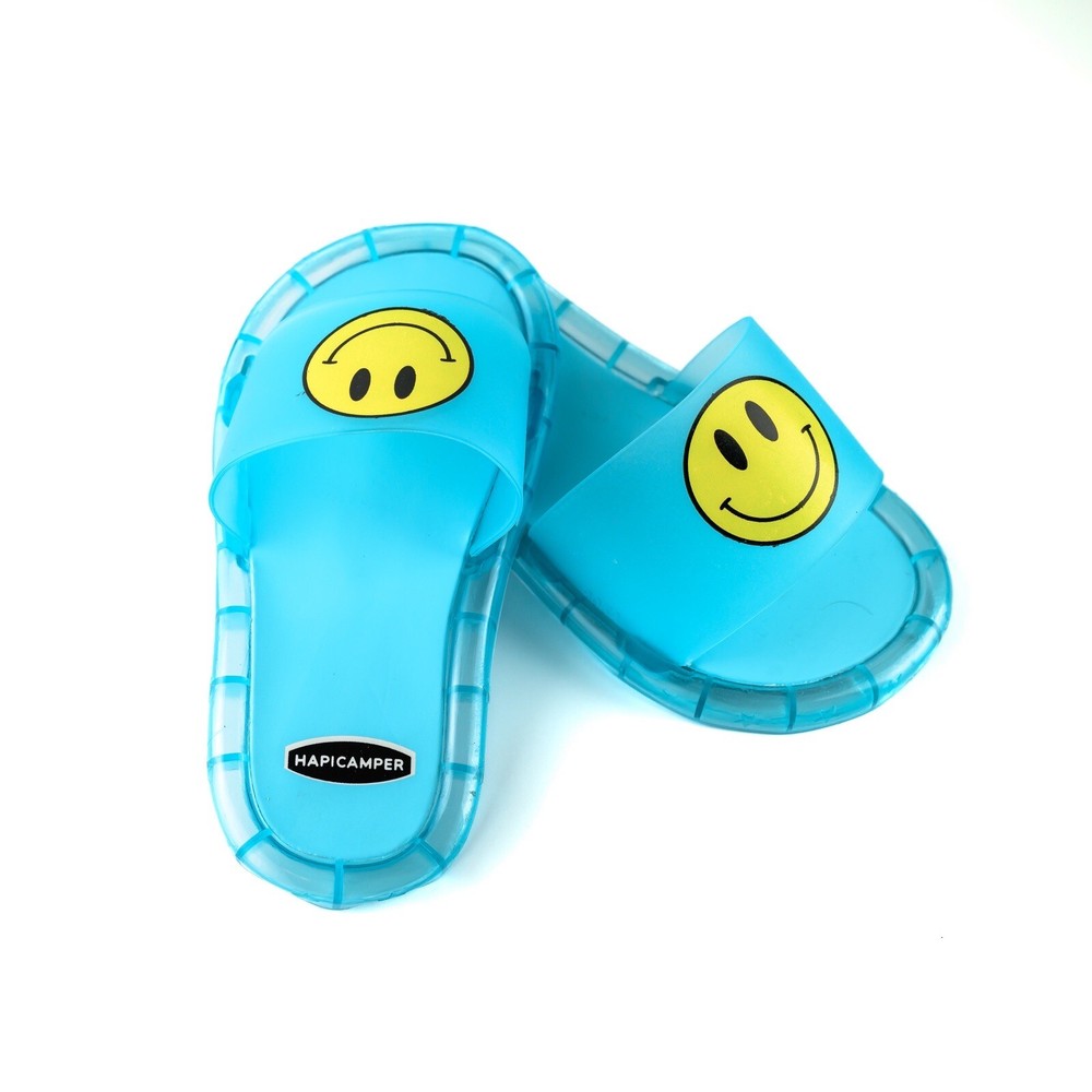 Sandals- Kids LED Light Up Sandals/Slides Size 7-13 Blue, Black, Yellow, Pink
