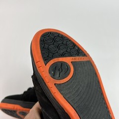 Heelys Propel 2.0 Skate Sneaker Unisex Youth 5 Womens 6 Black Orange Shoe Lace