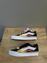 Vans Nu Skool Flame Black Red 4.5Y