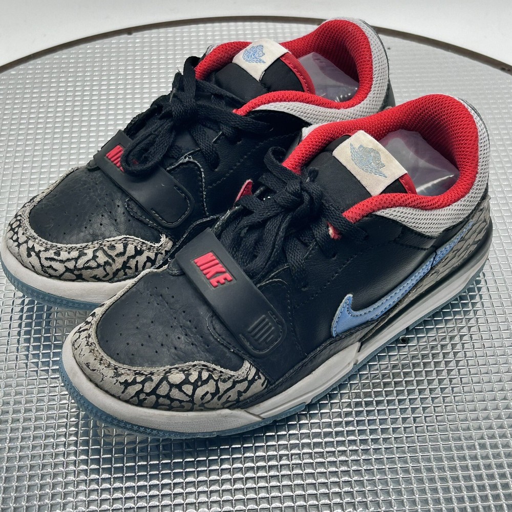 Jordan Legacy 312 Low Size 1Y Shoes Chicago Flag Black Red Sneakers CD9055-004