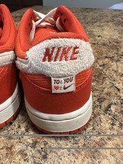 Nike Dunk Low Valentines Day❤️❤️Red Preschool Kids size 2Y