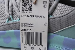 Adidas Unisex Kid’s Lite Racer Adapt 7.0 Shoes JL3 Multicolor Size US:7 UK:6.5