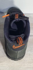 Nike Air Foamposite Pro Mid Sequoia Black Suede (644792-300) Shoes Size 6Y (GS)