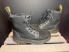 Dr. Martens Black Combs Boot Side Zip – Little Kid Size 13 EUR 31