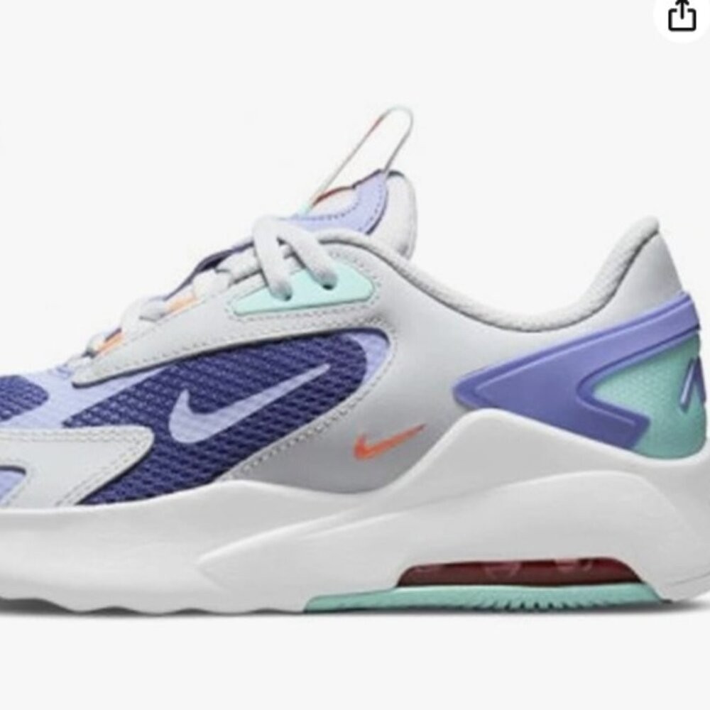 Nike Air Max Bolt Sneaker Multicolor Da Ragazzi CW1626-500 Purple – Size 6.5 Y