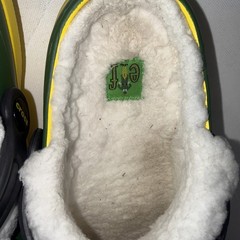 Buddy The Elf × Crocs Fleece Lined Clogs Kids Sz J 3 Christmas Character Shoes