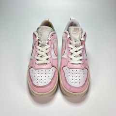 Nike Courth Borough Low 2 SE White Pink Lifestyle Shoes DV5456-105 Youth Size 7Y