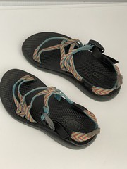 Chaco Sandals Classic Fiesta Rainbow Stripe Strappy Hiking Kids Size 2