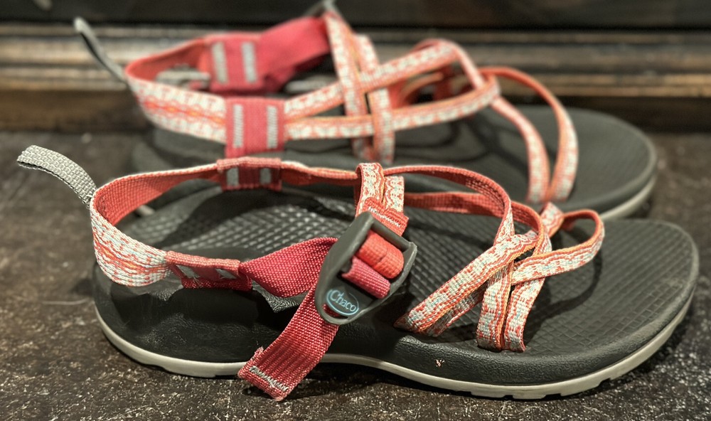 Chaco Hiking Outdoor Active Sandals Multi Strap Toe Loop Kids Sz 4