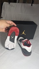 Jordan Flight Origin 2 TD Kids White Black Gym Red Sneakers US 9C