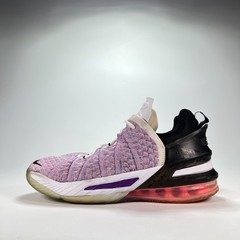 Nike LeBron 18 Multicolor Lightweight Basketball Shoes Sneakers Youth Size 6Y