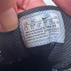 Nike Court Borough Mid 2 Black White Pink Toddler Shoes 6C CD7784-005