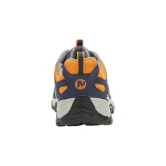 Merrell Kid’s Moab FST Low Waterproof Shoes Navy/Grey/Orange 10.5 US Little Kid