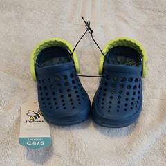 Joybees Active Kids Clog Blue Green Slip-On Synthetic C4/5 Lightweight
