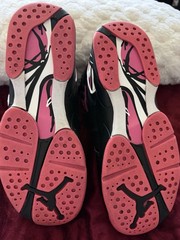 Air Jordan 8 Retro GS Pinksicle Black Pink 580528-006 Youth Size 5Y