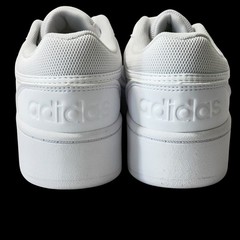 Adidas Youth Unisex Hoops 3.0 Bold J Platform Court Sneaker Shoes White Size/5.5