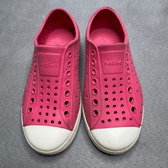 Native Jefferson Slip On Pink Casual Comfort Shoes Kids Size C11