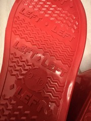 Vintage 1990s Sesame Street Rain Boots Kids 11-12 Red Rubber Wellies Galoshes