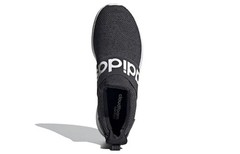 Adidas Kids‘ Cloudfoam Adapt Slip on Sneaker FW2620 School Shoes Black/White