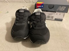 New Balance Kids‘ 515 NEW-B HOOK & LOOP Shoe sz 6M Kids/Toddler Black/White