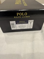 POLO RALPH LAUREN, RALLYE RF101509 JUNIOR SNEAKERS, JUNIOR SIZE 7= WOMEN’S 8.5
