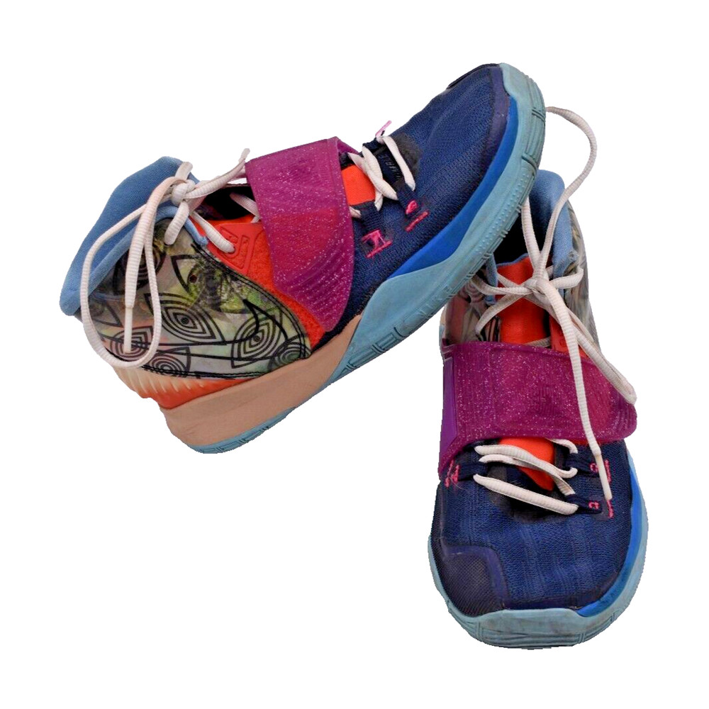 Nike KYRIE 6 Pre Heat Heal the World Athletic Shoe Sneakers CV5574-403 Youth 5