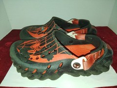 Crocs Team Spider-Man Echo Clog Black Red Size Juniors 4