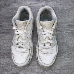 Nike Air Max 90 White Athletic Sneaker Shoes Kids Size 5.5Y – CD6864-100