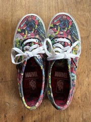 Vans x Marvel Kids Authentic sneakers comic book character Size Kids 2.5
