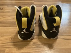 Kids NIKE AIR JORDAN PRO STRONG (PS) White/Yellow (DC7909 107) Size 13C