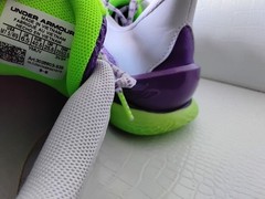 Under Armour Curry Fox 1 Basketball Beam 3028803-535 Purple Green New Youth 7.5