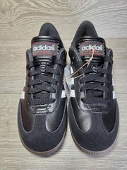 Adidas Samba Classic J Core Black / White Size 4 Youth / 5 Womens New 036516