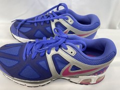 NIKE AIR MAX RUNLITE4(GRADE SCHOOL) SNEAKERS PURPLE PINK SILVER SIZE 6Y