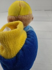 Bob the Builder Boy’s Slippers Size 7-8 Buster Brown Vintage Cartoon TV Y2k