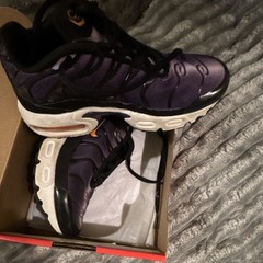 Nike Air Max Plus (PS) Kids Sneaker US 12C CD0610-024 Purple Mesh
