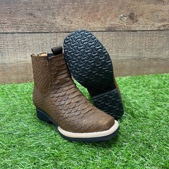 Baby/Toddlers Rodeo Western Python Cowboy Boots Zipper Botin Nino Piton Est. 281