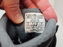 Columbia Hyper-Boreal TODDLER Black Omni-Heat Waterproof Boots Sz.9, #BC0127-010