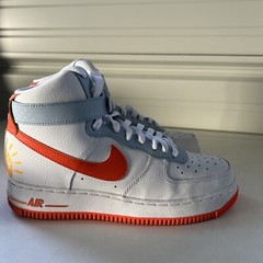 Nike Air Force 1 High GS ‚Be Kind‘ White/Electro Orange DC2198-100 Size 6.5Y