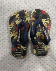 HAVIANAS Youth Mickey Mouse Flip Flops Shoes Boys/Girls Uk Size 25/26 US Size 9C