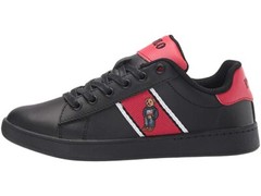 Polo Ralph Lauren Logo Bear Leather Children Low Top Lace Up Sneakers New