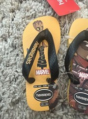 Havaianas GROOT MARVEL Flip Flops CHILD SIZE 10C NEW