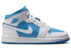 Nike Air Jordan 1 Mid SE GS Legend Blue White FZ3933-114 Kid’s Women’s