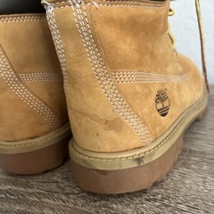 Timberland® 12909 Junior’s 6″ Premium Waterproof Boots Wheat Nubuck – Size 6M