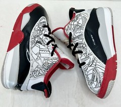 Nike Air Jordan DUB ZERO Shoes Sneakers BRED DV1358-160 Kids Size 7c