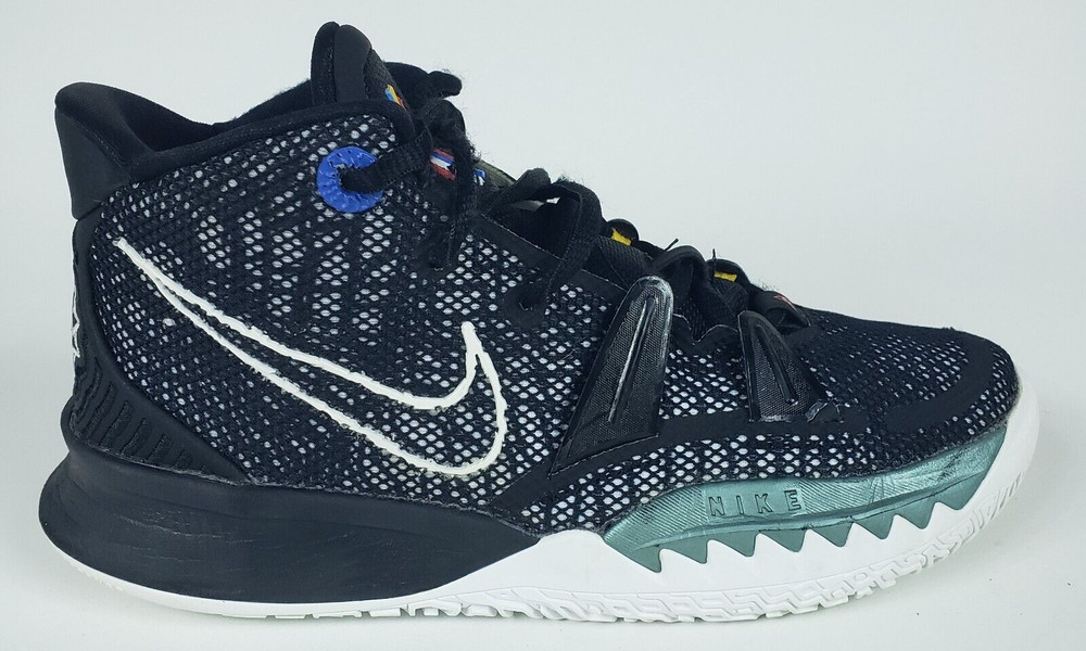 Nike Kyrie 7 (GS) Black/White-Off Noir-Chile Red Basketball CT4080-002 3.5Y