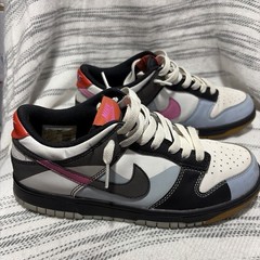 Nike Dunk Low GS Kids US 6.5Y “dance” Black/White/Gray Pink/Red
